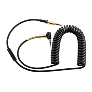 کابل دو متری میکروفون دار Hoco UPA02 Spring 3.5 mm Stereo With Controls Aux