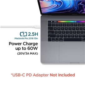 کابل USB-C اسپیگن مدل DuraSync طول 150CM
