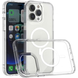 قاب محافظ مگنتی گرین لاین آیفون Apple iPhone 14 Green Lion Magsafe Delgado Clear Case