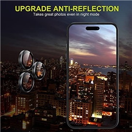 محافظ لنز دوربین جی تک آیفون 14 پرو / 14 پرو مکس GTech GForce Lens Protector