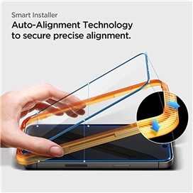 محافظ صفحه نمایش اسپیگن آیفون 14 پرو مکس Spigen tR Align Master Glass iPhone 14 Pro Max