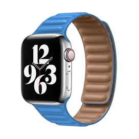 بند چرمی اپل واچ برند جیتک مدل Umber Leather Link for apple watch 38/40/41mm